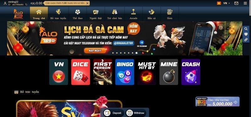 Link truy cập nhà cái Alo789