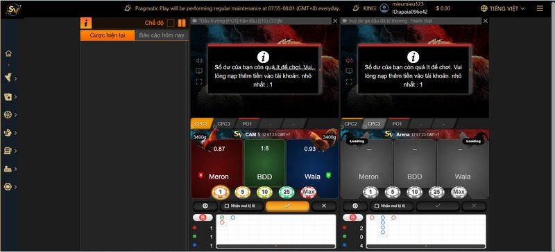 Sảnh đá gà được nhiều cược thủ quan tâm nhất